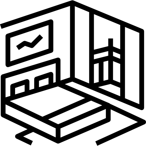 عدد الغرف